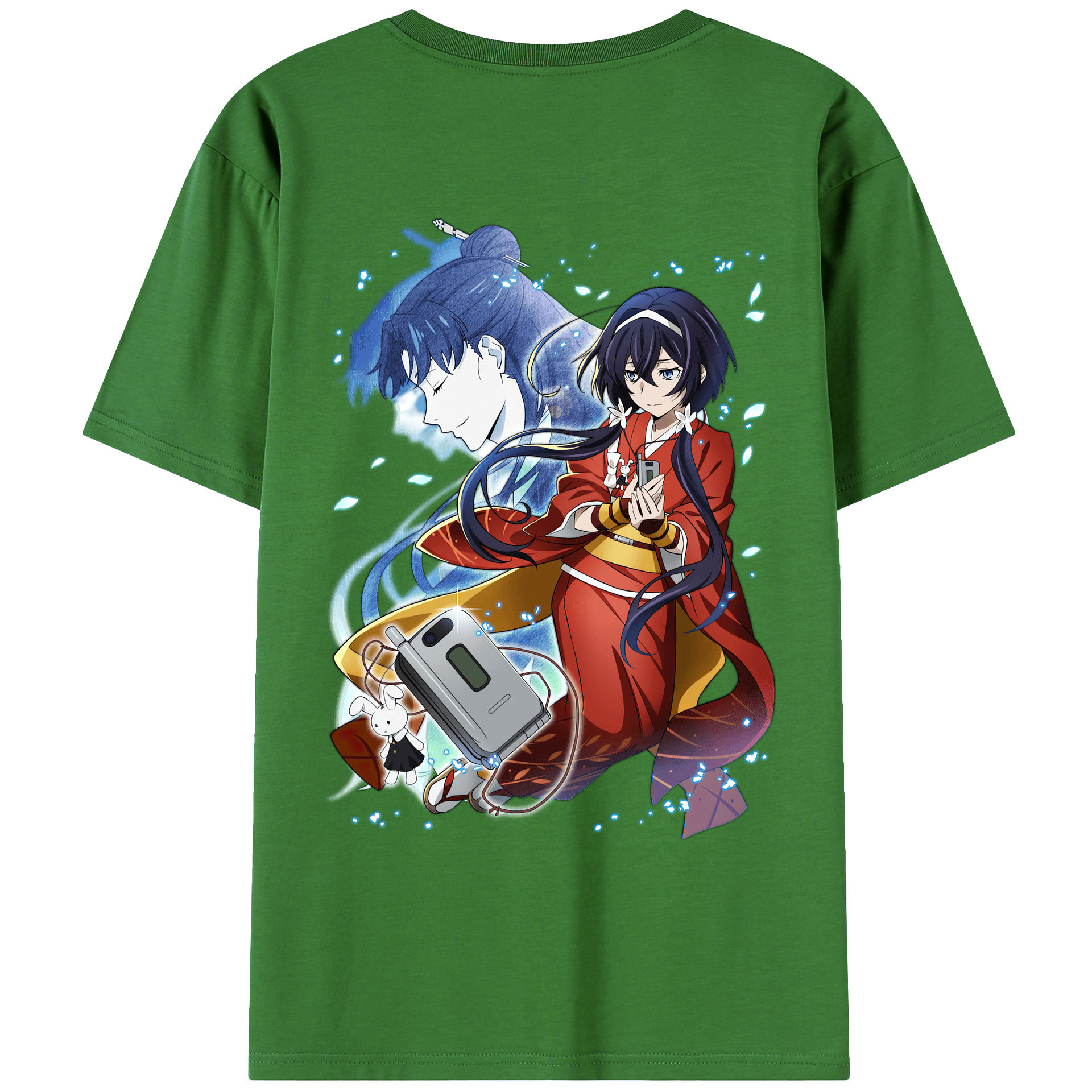 （画像用） 文豪ストレイドッグス Bungo Stray Dogs レディース半袖Tシャツ(バックプリント)